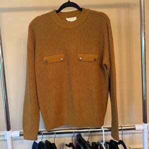 Sézane Caleb Jumper in Gold